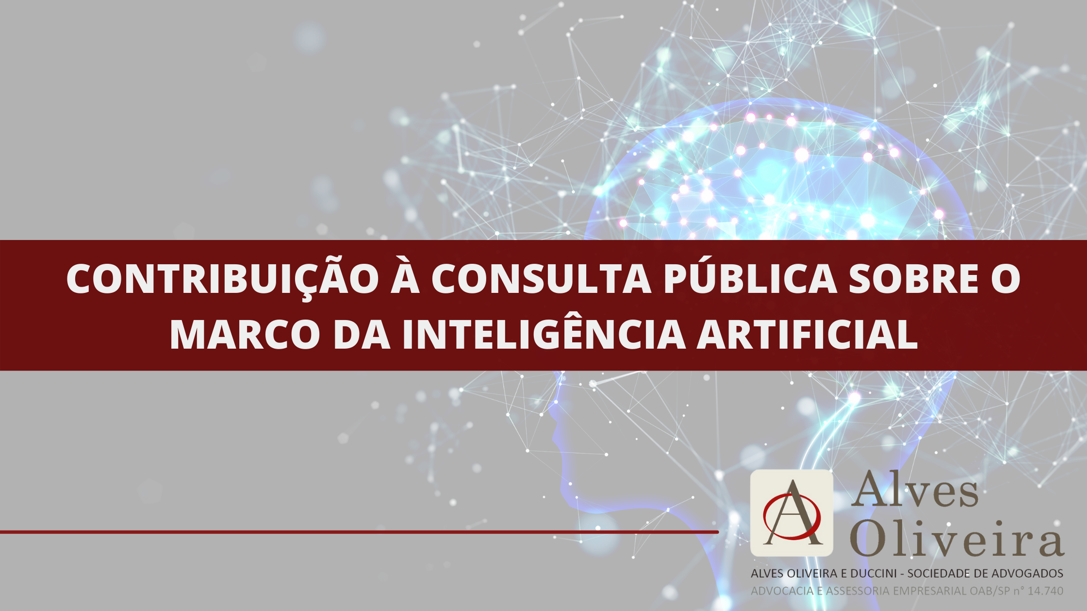 CONTRIBUIÇÃO À CONSULTA PÚBLICA SOBRE O MARCO DA INTELIGÊNCIA ARTIFICIAL